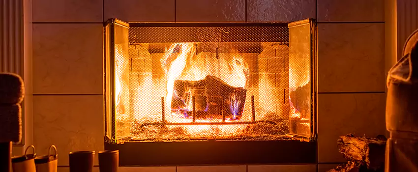 Mendota Hearth Landscape Fireplace Installation in Bowling Green, Kentucky