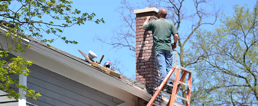 Vinyl and PVC Chimney Flashing Installation in Bowling Green, KY