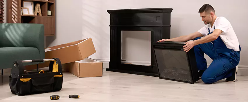 Old Rusted Metal Fireplace Repair And Replacement in Bowling Green, KY